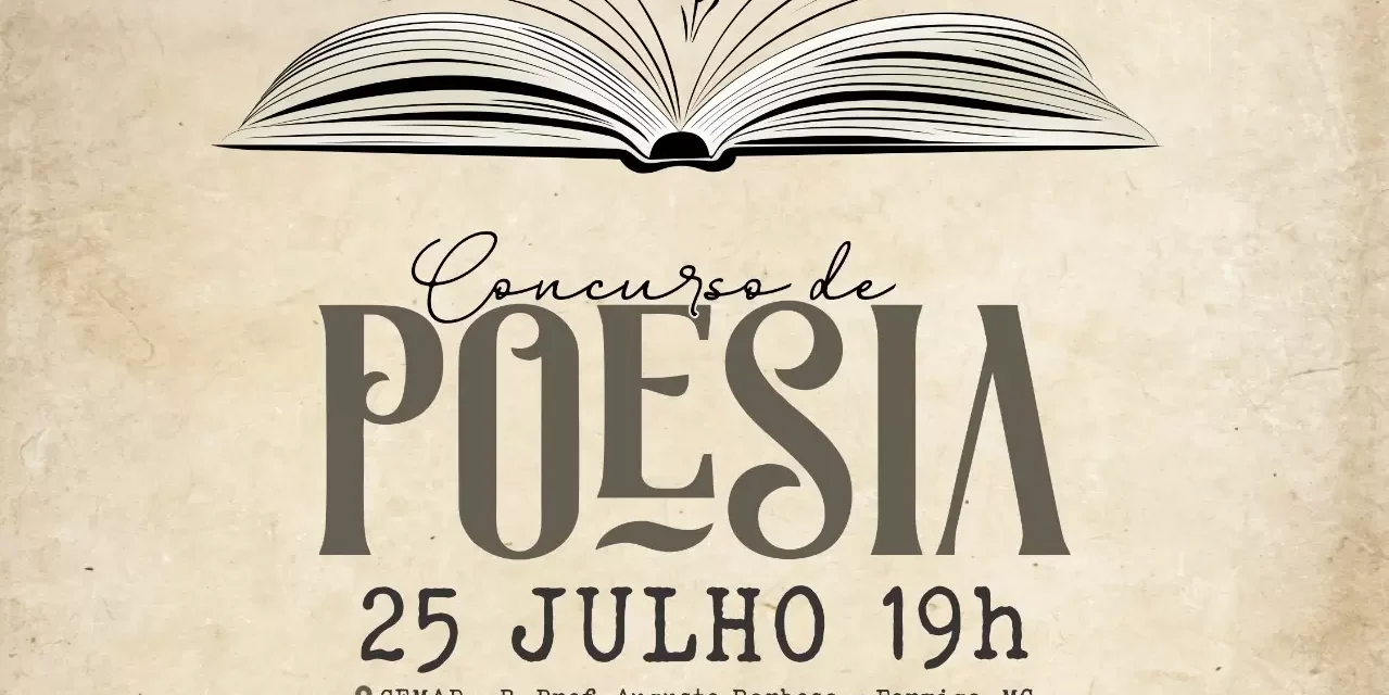Concurso de Poesias celebrará a força da tradição formiguense