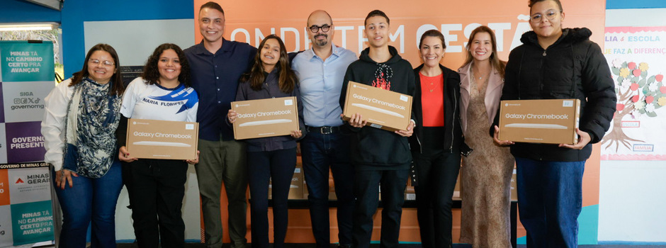 Governo de Minas anuncia aquisição de 32 mil Chromebooks para escolas de Ensino Médio em Tempo Integral