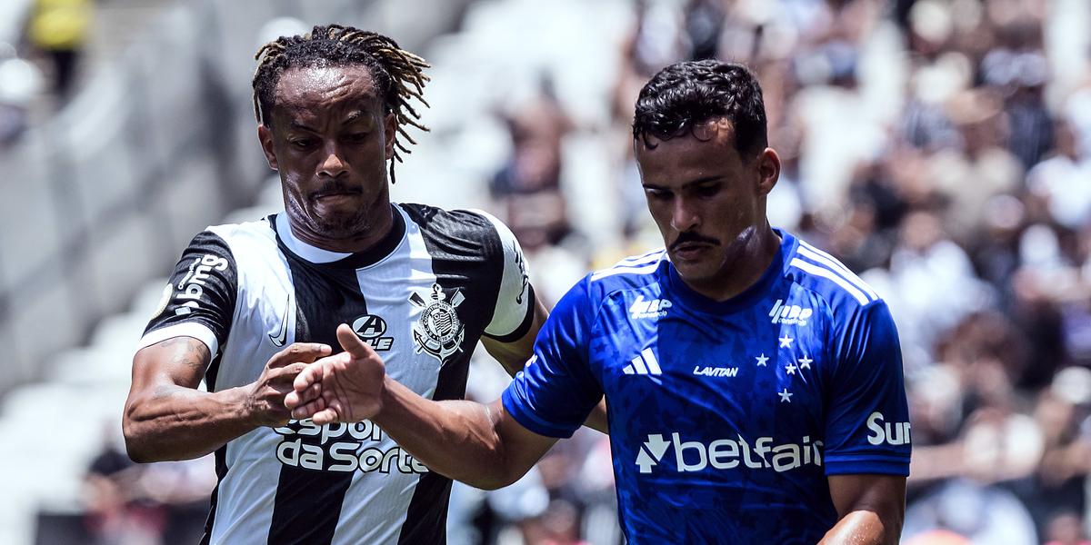Cruzeiro visita Corinthians em busca de manter liderança do Brasileirão; veja prováveis escalações