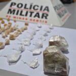 Polícia Militar prende dupla envolvida com tráfico de drogas, em Iguatama