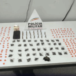 Jovem é preso fazendo delivery de drogas em Fabriciano