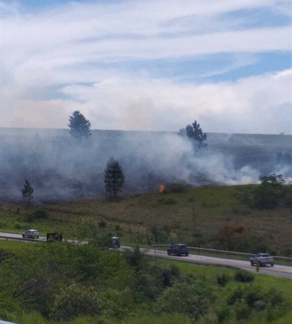 Focos de incêndio caem 56% em rodovias sob concessão da Via Nascentes