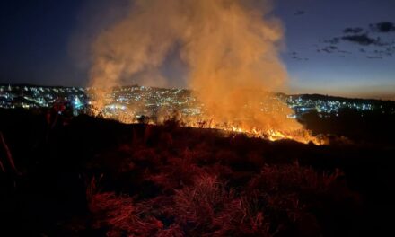 Incêndio foi registrado em, Campo Belo