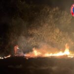 Incêndio foi registrado no bairro Santana, em Formiga