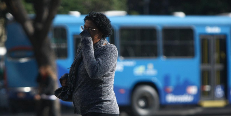 BH registra segunda menor temperatura do ano nesta quarta; sensação térmica foi de -5ºC
