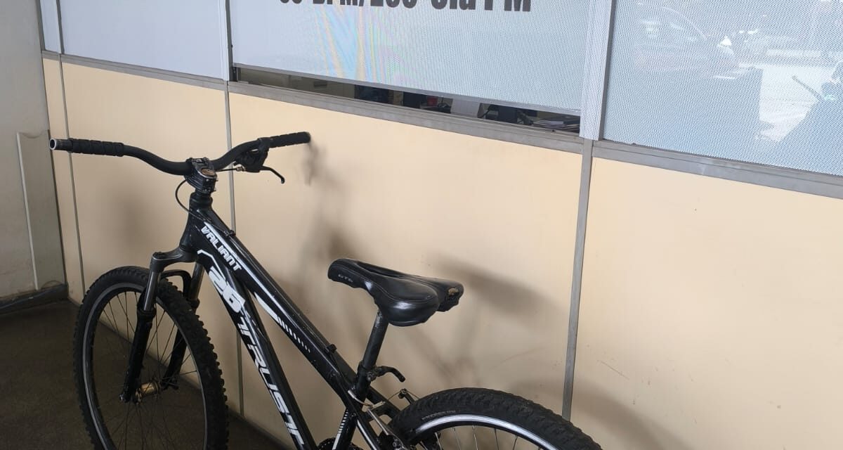 PM prende suspeito de furtar bicicleta no bairro Geraldo Veloso, em Formiga