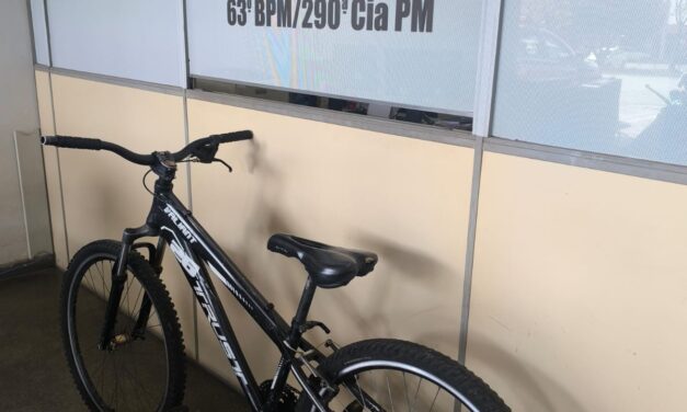 PM prende suspeito de furtar bicicleta no bairro Geraldo Veloso, em Formiga