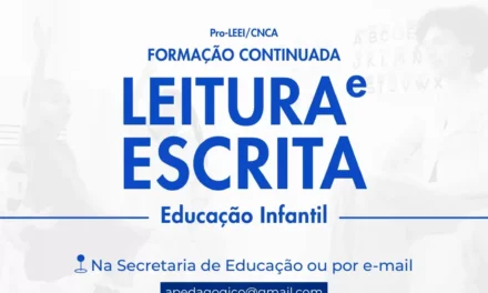 Inscrições abertas para o Pro-LEEI/CNCA: formação em leitura e escrita na educação infantil