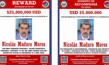 Departamento dos EUA divulga recompensa de US$ 25 milhões por informações que levem à prisão ou condenação de Maduro