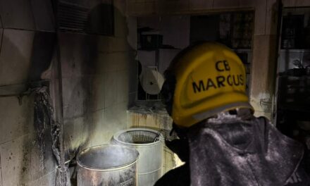 Princípio de incêndio atinge padaria durante a madrugada, em Formiga
