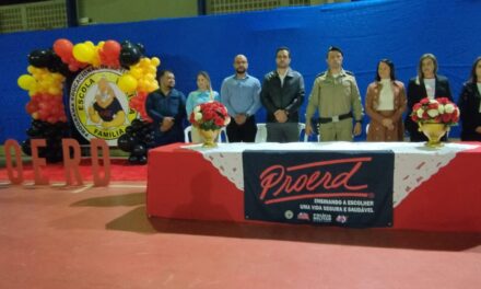 PM realiza formatura do Proerd, em Pimenta