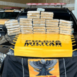 Mulher é presa com 38 barras de maconha; suspeita receberia R$3 mil pelo transporte