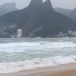 Marinha emite aviso de ressaca e alerta de ventos fortes no Rio