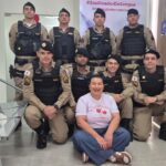 PMMG realiza campanha de doação de sangue em comemoração aos 10 anos do 63º Batalhão e um ano de PACE, em Formiga