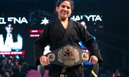 Formiguense Thalyta Silva defende cinturão e brilha no BJJ Stars, em São Paulo