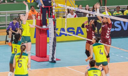 Em estreia da Copa América de Vôlei Feminino, Brasil domina o jogo e derrota a Venezuela