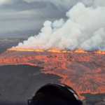 Vulcão entra em erupção pela 12ª vez em quatro anos na Islândia; veja