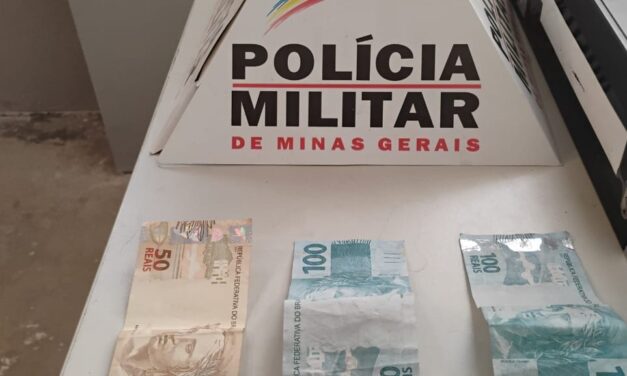 Polícia Militar prende casal por repassar notas falsas em Formiga