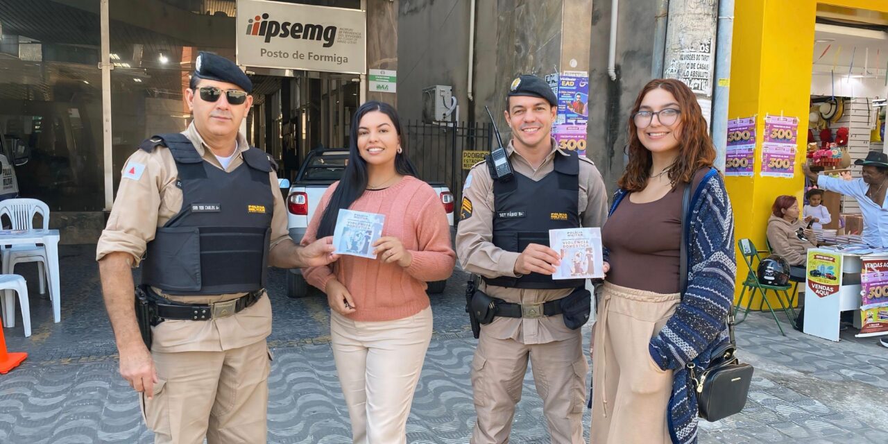Polícia Militar lança “Operação Agosto Lilás” em Formiga