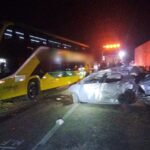 Motorista morre após colisão frontal com ônibus na BR-262, em Luz