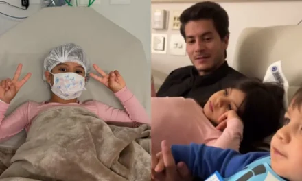 Arthur Aguiar comenta recuperação da filha após cirurgia e recebe críticas nas redes sociais