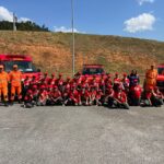 Bombeiros Mirins de Piracema visitam Pelotão do Corpo de Bombeiros em Oliveira