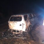 Corpo de Bombeiros atende ocorrência de incêndio em automóvel na zona rural de Lagoa da Prata