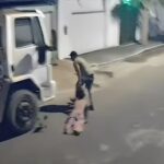 Homem é preso após arrastar esposa pelos cabelos em Uberlândia; agressão foi registrada por câmeras
