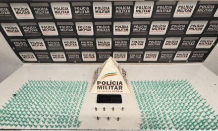 Jovem de 19 anos é preso com quase 600 pinos de cocaína em Divinópolis