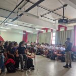 63º BPM realiza palestra sobre violência doméstica para estudantes em Formiga