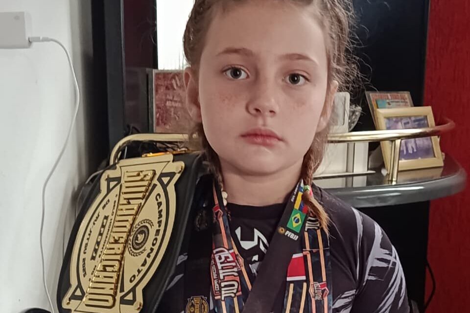 Atleta mirim do Tatame do Bem conquista cinturão no Campeonato Sul-Americano de Jiu-Jitsu em Belo Horizonte
