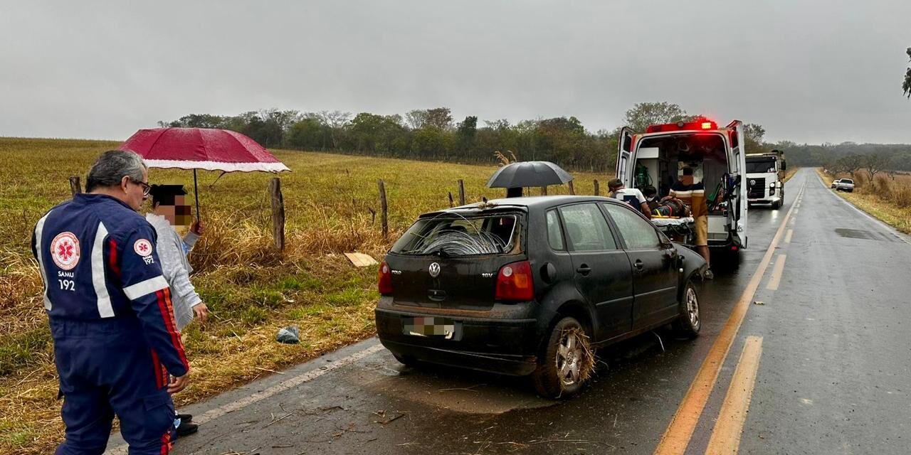 Acidente é registrado na via de acesso à Furnastur