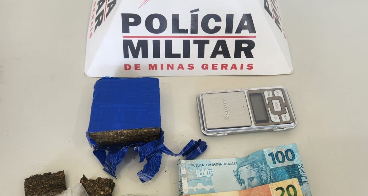 Polícia Militar prende homem por tráfico de drogas em São Sebastião do Oeste
