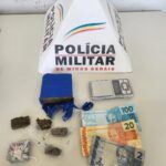 Polícia Militar prende homem por tráfico de drogas em São Sebastião do Oeste