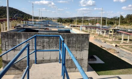 Prefeitura de Formiga avança com obras na Estação de Tratamento de Esgoto