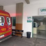 Homem é socorrido pelo Corpo de Bombeiros após queda da própria altura em Formiga