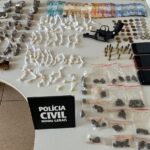 Arma, drogas e dinheiro são apreendidos em ação contra tráfico na região Central de MG