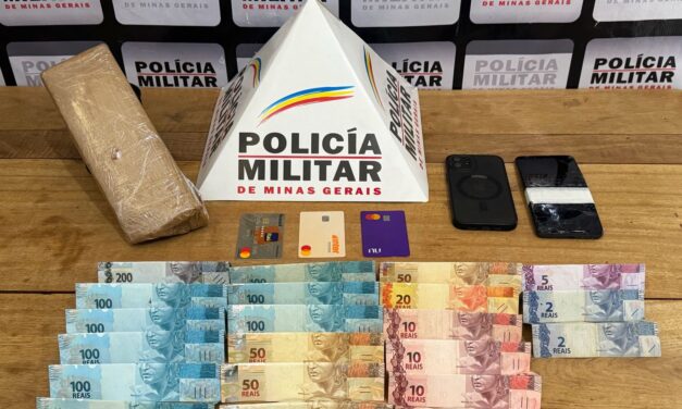 Denúncia leva à prisão de dois homens por tráfico de drogas em Bambuí