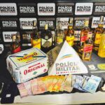 Trio é preso por roubo de bebidas e outros itens em comércio de Paracatu-MG
