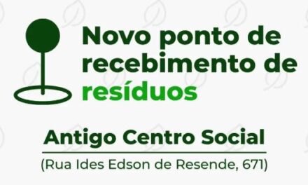 Prefeitura de Formiga transfere ponto de recebimento de resíduos para antigo Centro Social