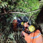 Capotamento na MG-050 mobiliza Bombeiros e SAMU em Formiga