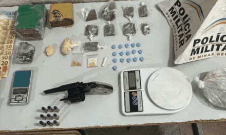 Mulher é presa por tráfico e arma é apreendida em operação da PM em Montes Claros