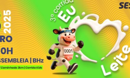 Corrida Eu Amo Leite celebrará saúde, esporte e o valor do leite  