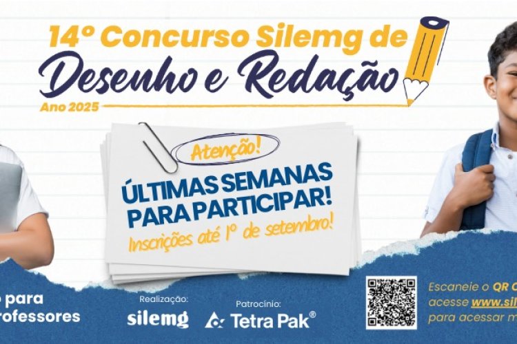 Concurso de Desenho e Redação incentiva desenvolvimento cognitivo de estudantes; inscrições até 1º de setembro  