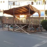 Montagem de palanque para desfile de 7 de setembro altera trânsito em Formiga