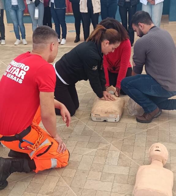 Treinamento prepara educadores para emergências em ambiente escolar, em São Francisco de Paula