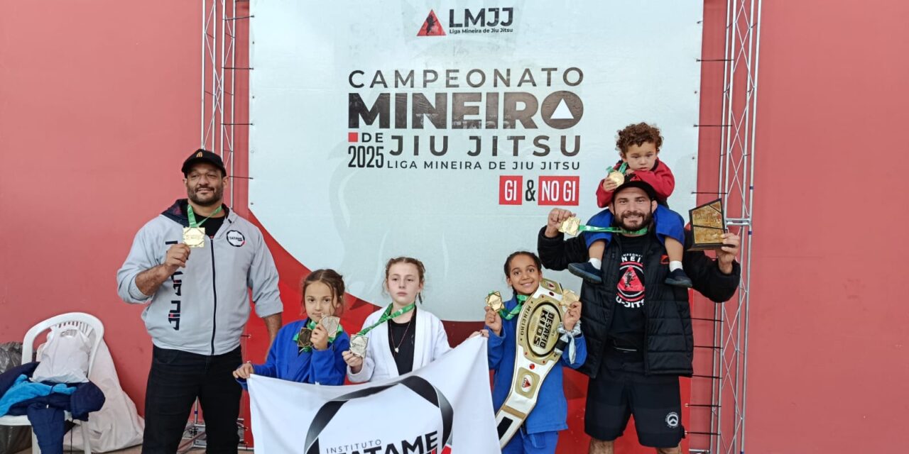 Tatame do Bem brilha em Juiz de Fora e conquista medalhas e cinturão