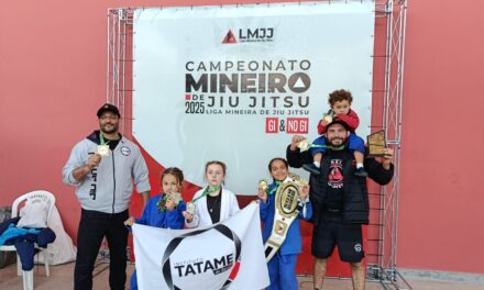 Tatame do Bem brilha em Juiz de Fora e conquista medalhas e cinturão
