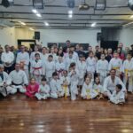 Alunos do Instituto Tatame do Bem participam de graduação de faixas de karatê em Formiga