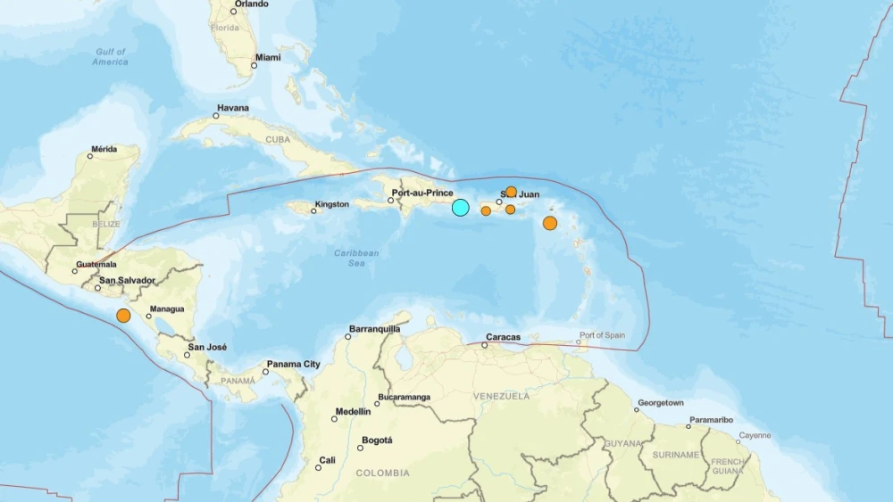 Terremoto de 5,7 graus atinge a República Dominicana e é sentido em Porto Rico